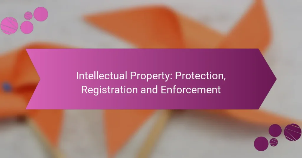 Intellectual Property: Protection, Registration and Enforcement