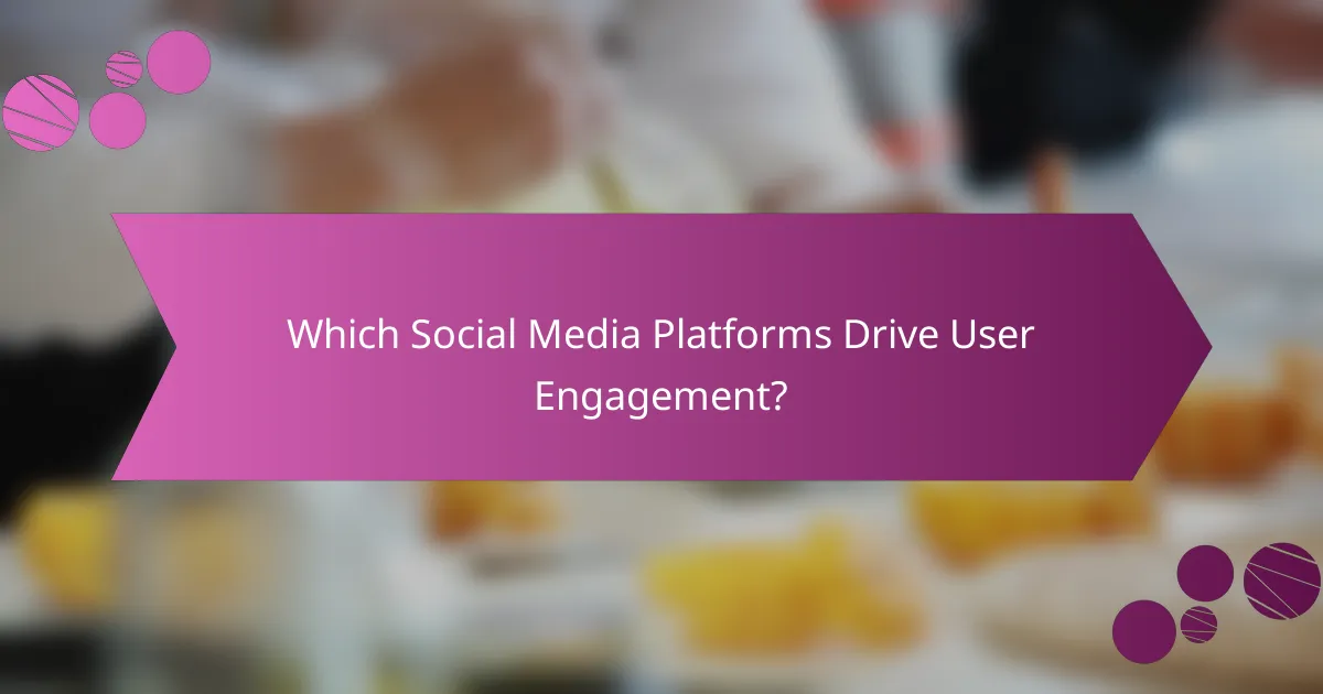 Which Social Media Platforms Drive User Engagement?